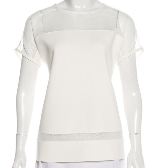 RACHEL ZOE Crew Neck Short Sleeve Top - Picture 2 of 10